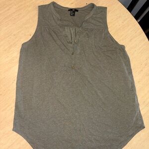 H&M Gray Sleeveless Tank Top